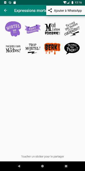 Stickers Mortelle Adèle Screenshot 3