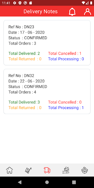 Nebo Driver Screenshot 2