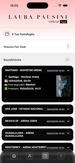 Laura Pausini Official App Screenshot 3