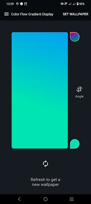 Color Flow Gradient Display Screenshot 2