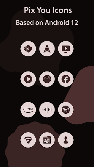 Pix You Bistre Light Icons Screenshot 3