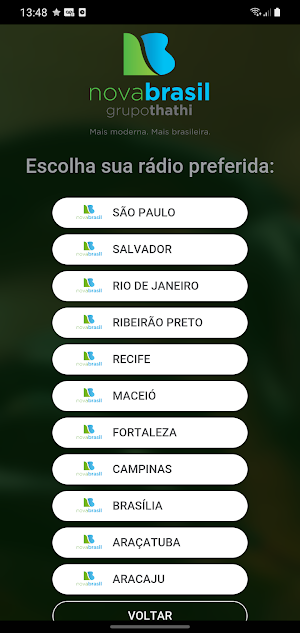Rádio Nova Brasil FM Screenshot 0