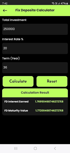 CashLoan - EMI Loan Calculator Screenshot 3