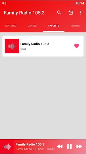 family radio 105.3 App Online Screenshot 0
