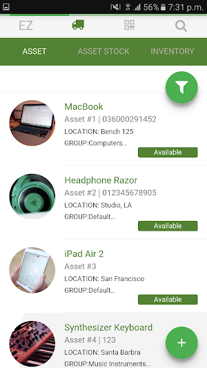 EZOfficeInventory Screenshot 0