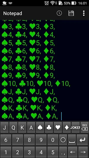 Card Games keyboard Screenshot 0