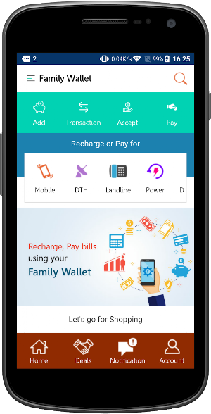Family Wallet Screenshot 1