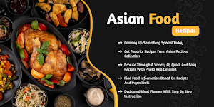 Asian Foods Recipes Cookbook Screenshot 0
