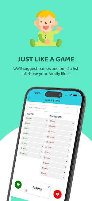 Baby Trove - find baby names Screenshot 2