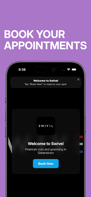 Swivel Barbershop Screenshot 1