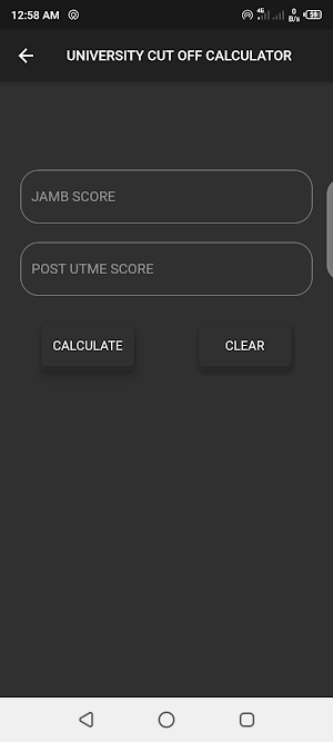 FUTO Post UTME App - mahadum Screenshot 3