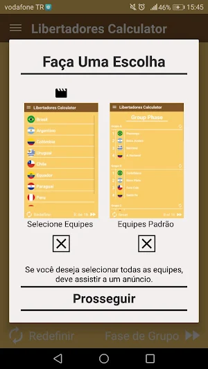 Libertadores Calculator 2022 Screenshot 0