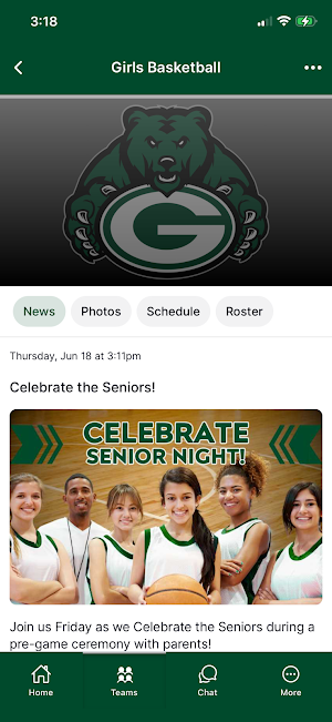 Granite Bay Grizzlies Screenshot 3