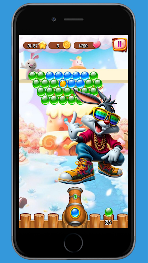 Rabbit Bubble Shooter Screenshot 2