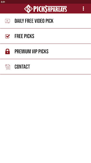 Picks and Parlays Screenshot 0