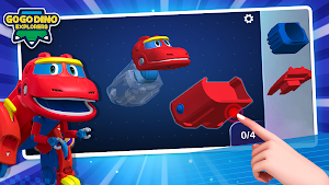 GoGo Dino transformer Screenshot 0