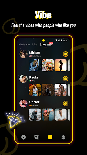 Pickpeach - talk to strangers Screenshot 2