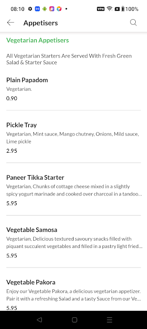 Balti International Screenshot 2