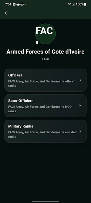 Ranki: Military & Police Ranks Screenshot 3