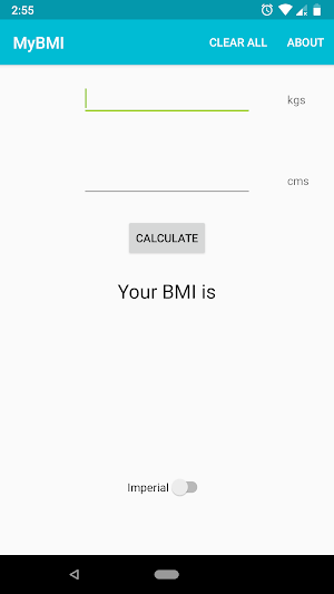 MyBMI - Adfree and Open Source Screenshot 0