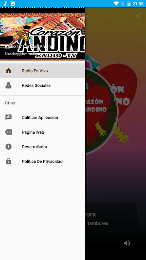 Radio TV Corazón Andino Screenshot 2