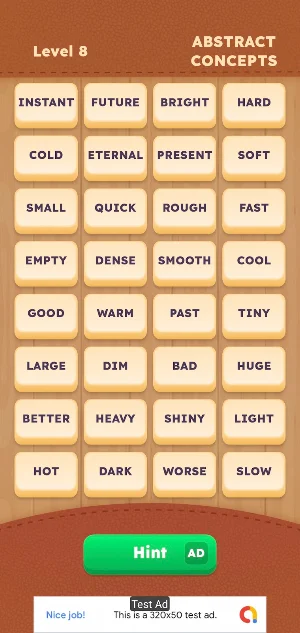 Word Bricks Screenshot 1