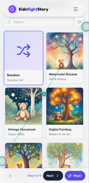 Kids Night Story Screenshot 2