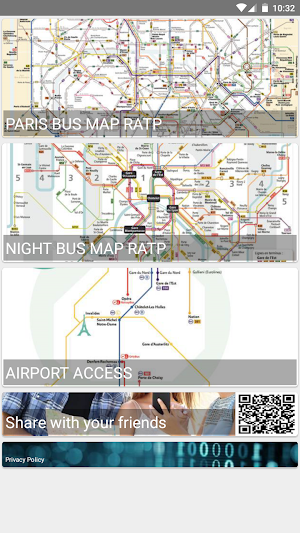 PARIS BUS MAP RATP AIRPORT ACCESS Screenshot 0