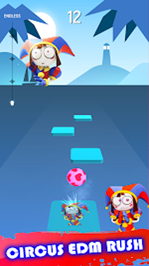 Amazing Digital Circus Hop 3D Screenshot 1