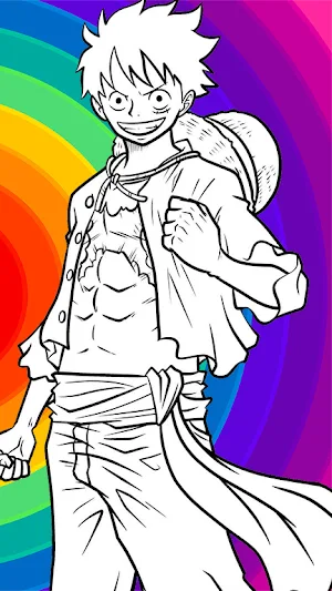How to draw One Anime Piece Screenshot 2