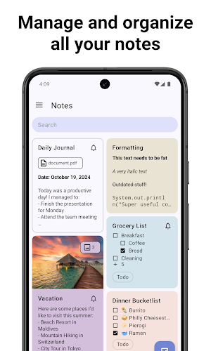 NotallyX - Quick Notes/Tasks Screenshot 0