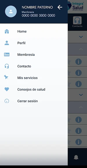 Integra Contigo Screenshot 2