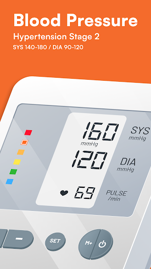 Blood Pressure Tracker: BP App Screenshot 2