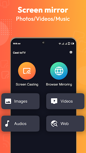 Screen Mirroring Smart TV Cast Screenshot 2