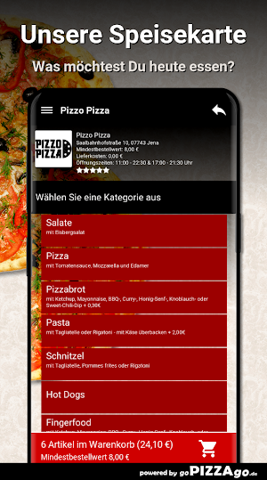 Pizzo Pizza Jena Screenshot 3