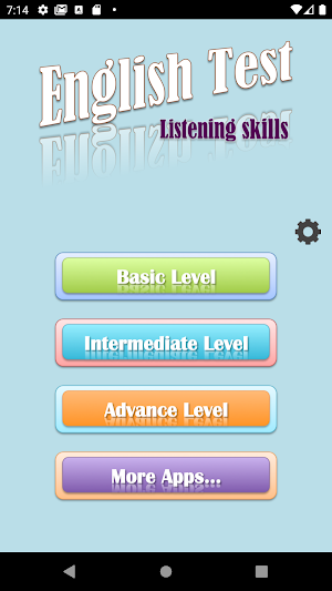 English Test - Listening Screenshot 0