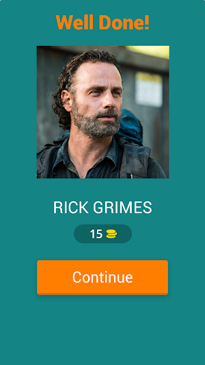 The walking dead. Guess name Screenshot 1