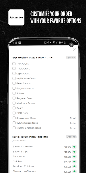 Pizza Bell Screenshot 1