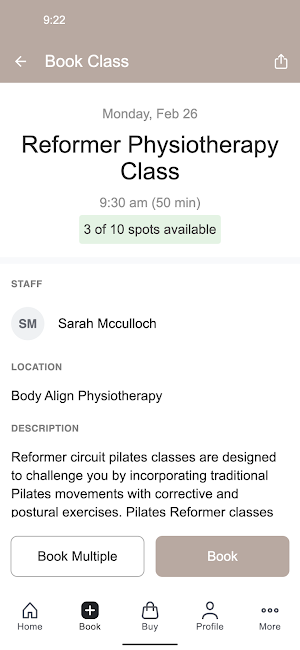 Body Align Physio & Pilates Screenshot 2