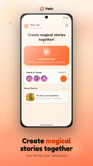 Fablr: AI Bedtime Stories Screenshot 0