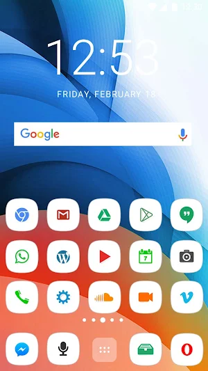 Theme of Motorola Moto G85 Screenshot 1