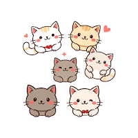 Mochi Cat Stickers