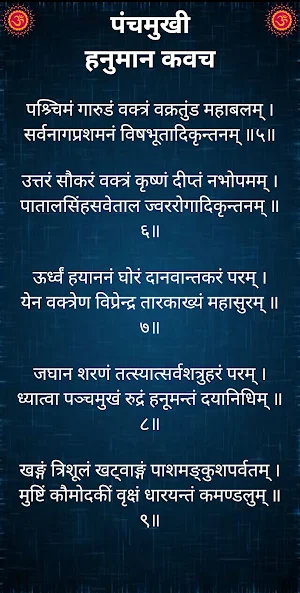 पंचमुखी हनुमान कवच Screenshot 2