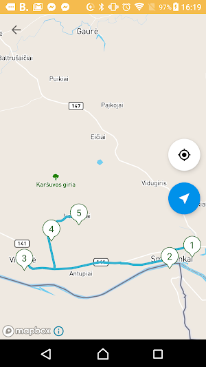 Camping routes Screenshot 3