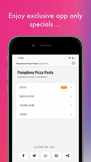 Pamplona Pizza Screenshot 2
