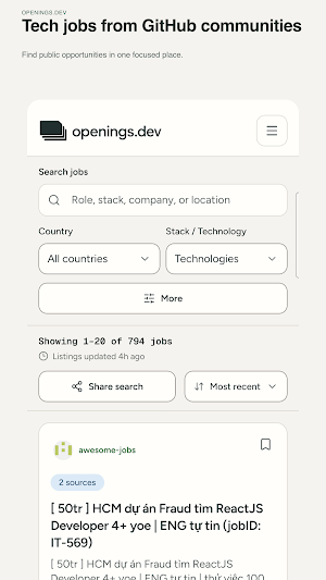 Openings Screenshot 0