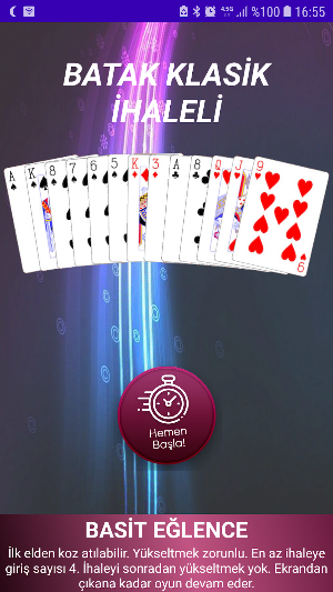 Batak Klasik - İhaleli Batak Screenshot 0
