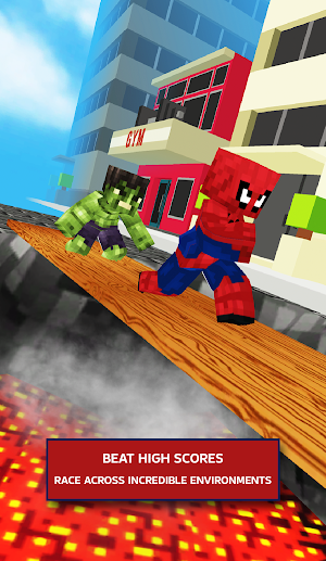 Spider Hero Brand Day Run Screenshot 0