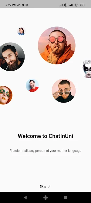 ChatInUni Screenshot 0