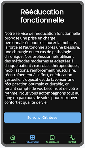 Ermis Rééducation Screenshot 2